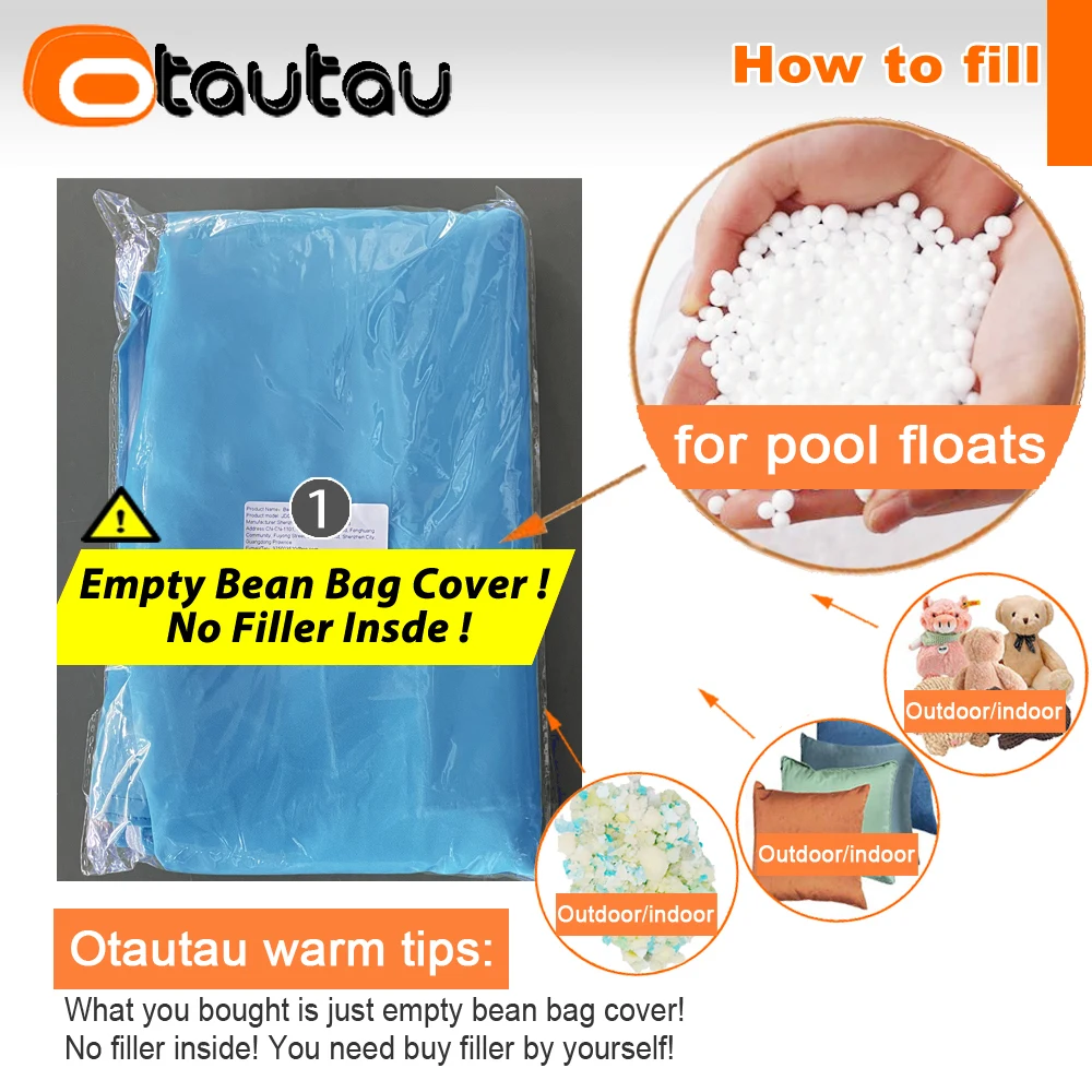 OTAUTAU Outdoor Oxford Bean Ba - Outdoor Furniture Plans review and price