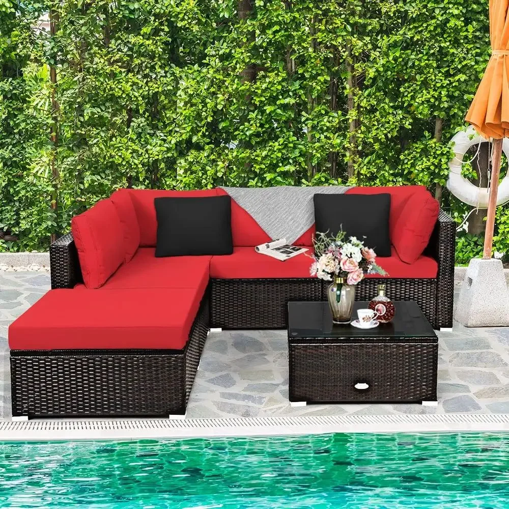6-Piece Outdoor Patio Furnitur - Outdoor Furniture Durable review and price