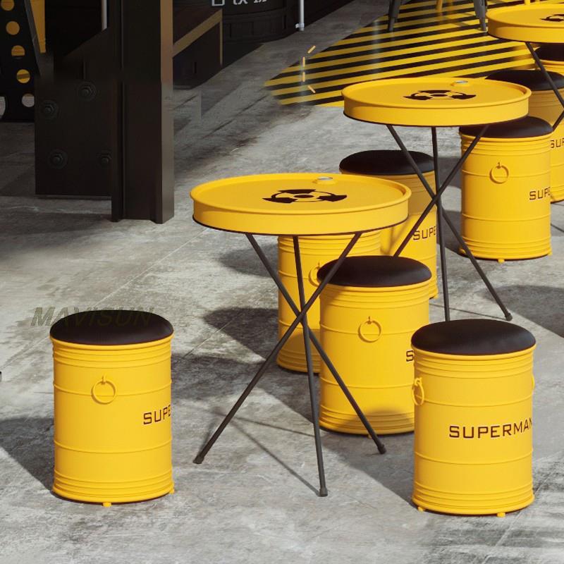 Creative Wrought Iron Oil Drum - Outdoor Furniture Oil review and price